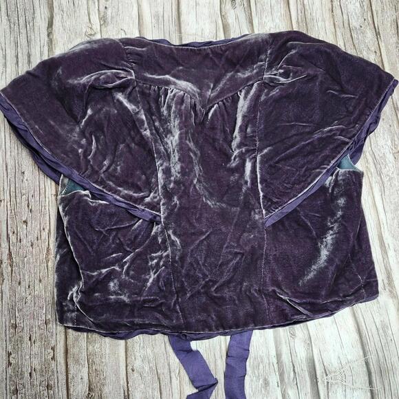 Marc Jacobs Velvet Bolero Shrug Jacket Size 6 - Picture 5 of 8